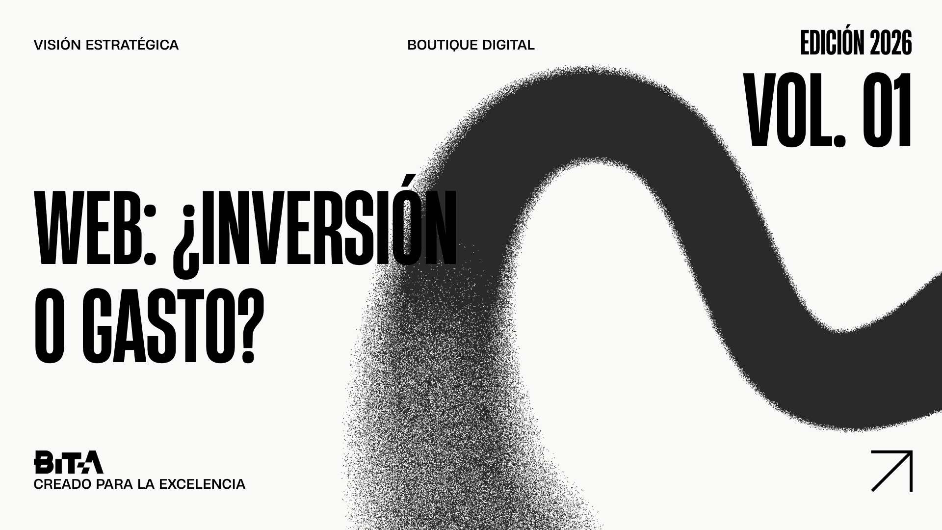 Bit-A Digital Boutique editorial cover for Vol. 01: Highlighting why strategic web development is a business investment rather than an operational expense.